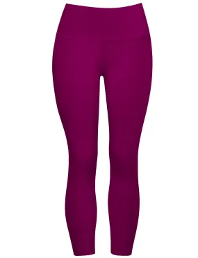 22" High Waist Crop Tight Capris grapevine