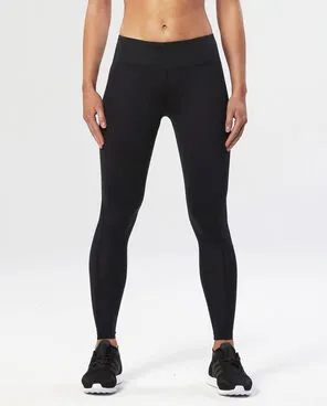 2XU Women's Mid-Rise Compression Tight -WA2864B (BLK/DBK)