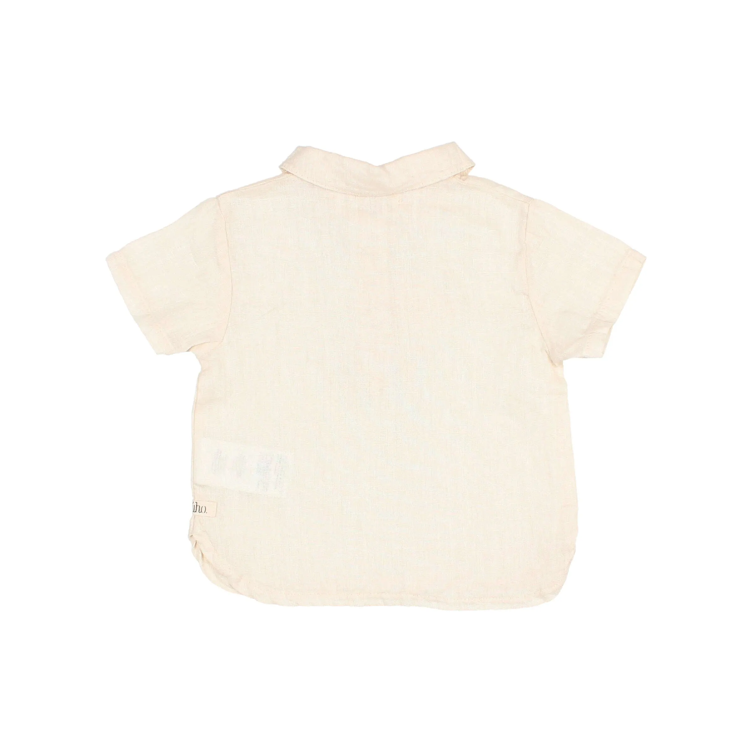 6944-LINEN SHIRT-Sand