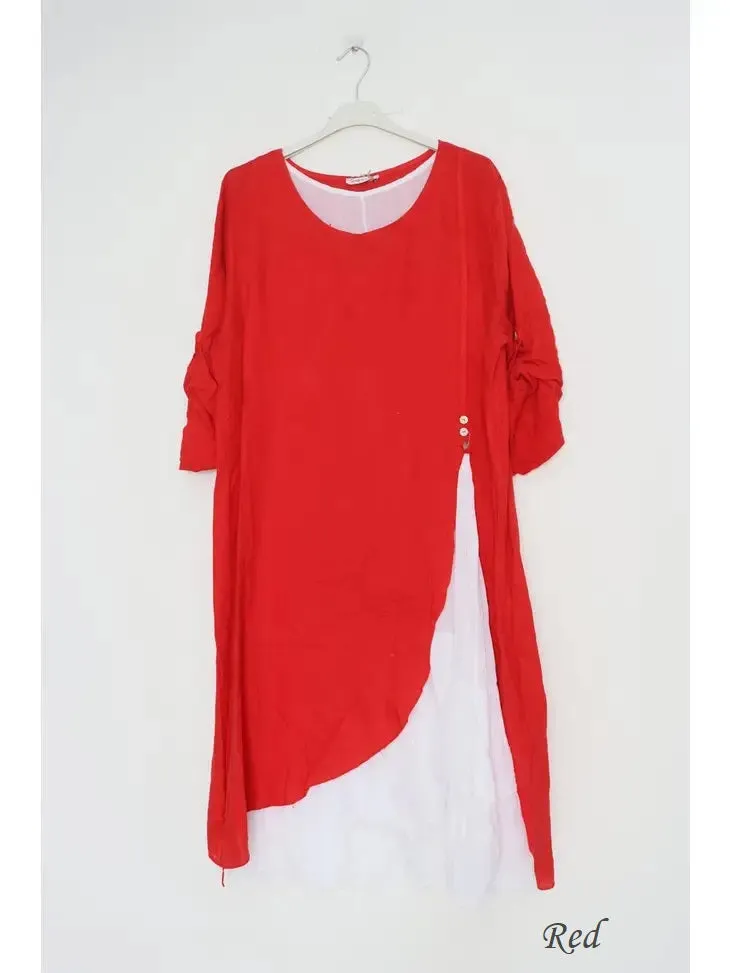 853 Dress - 100% Linen