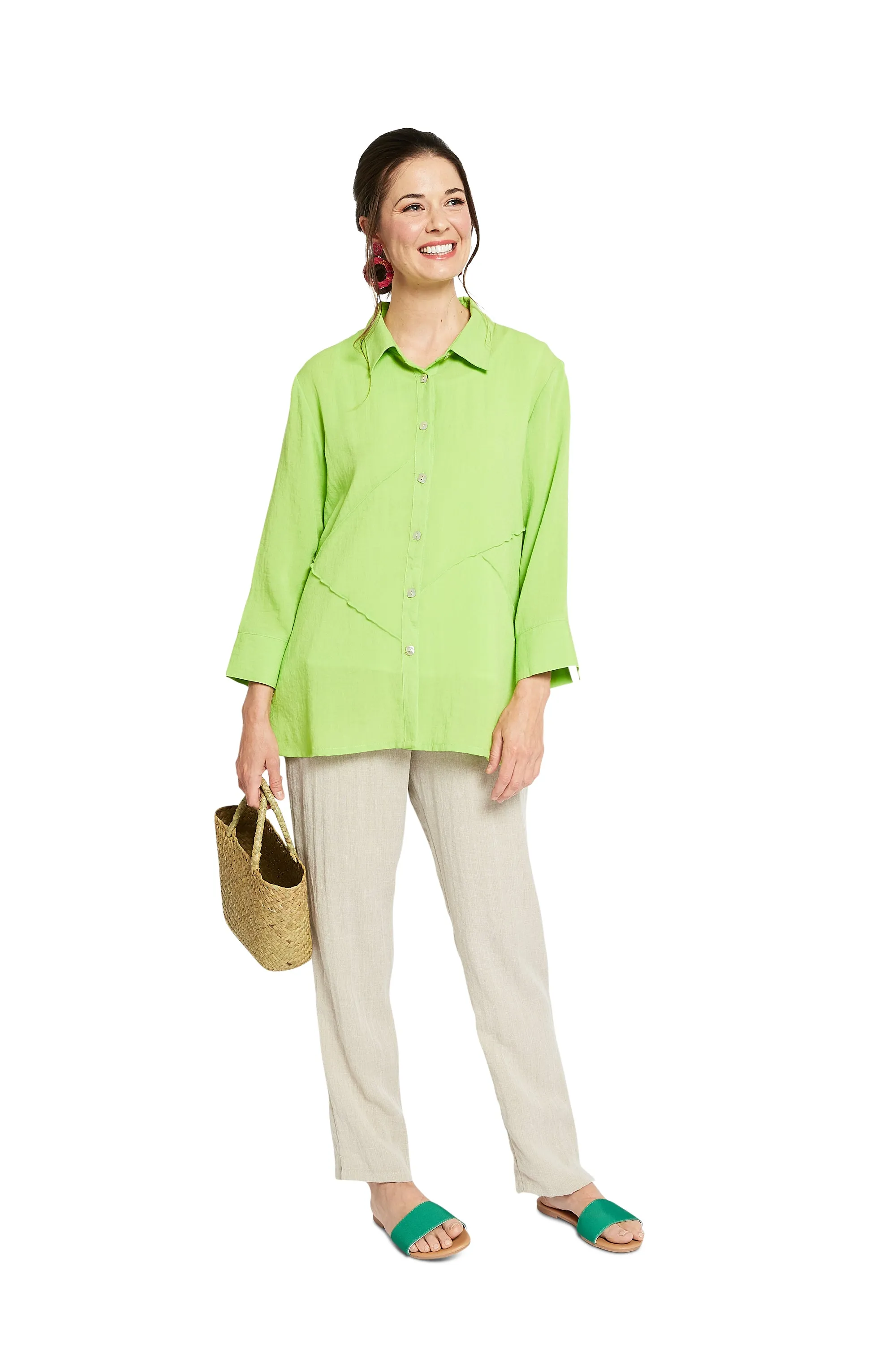 AA252 - Sabrina Linen Blouse