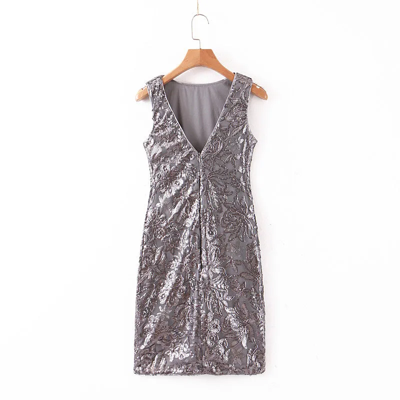 Abigail Sequin Bodycon Dress