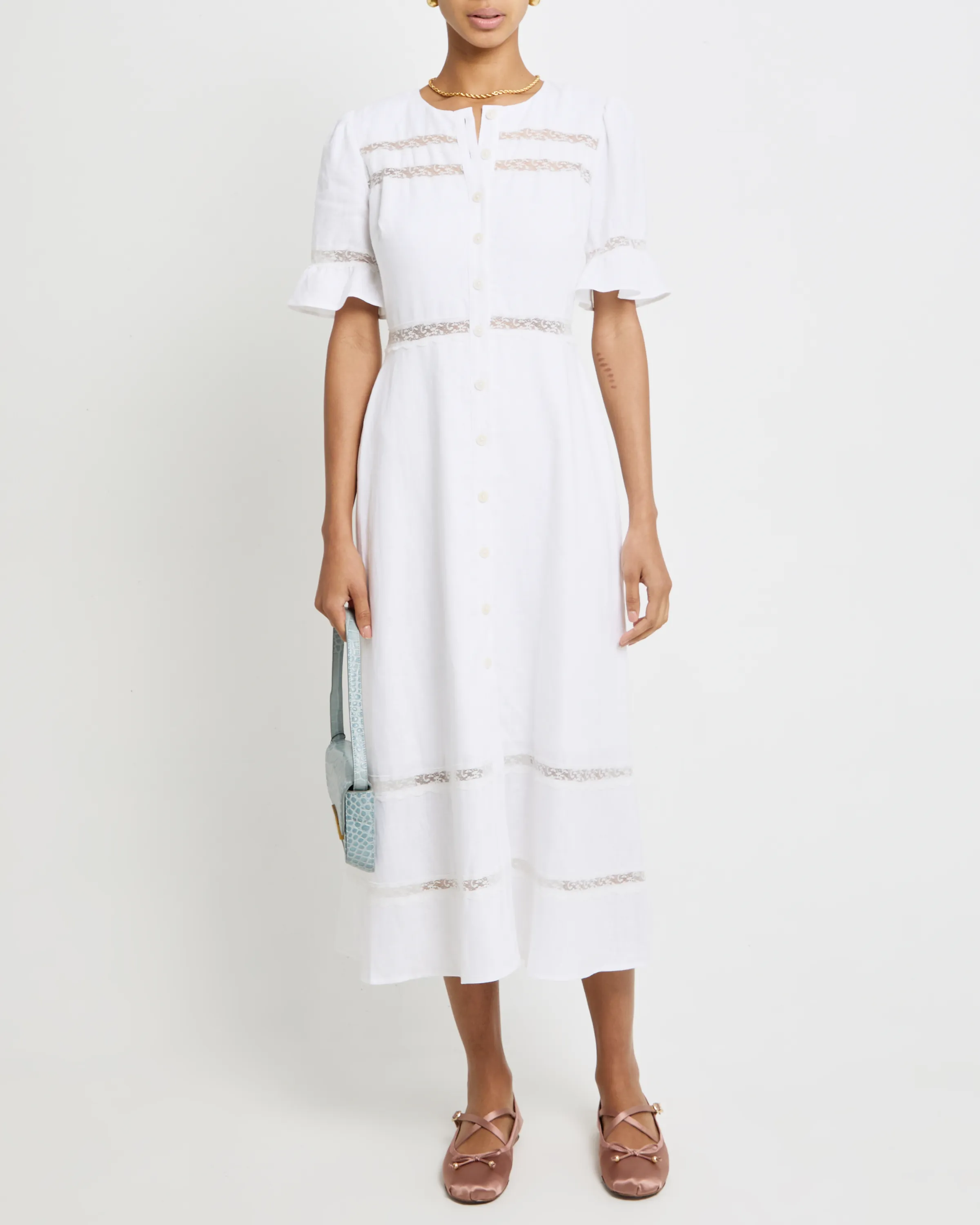 Adina Linen Dress