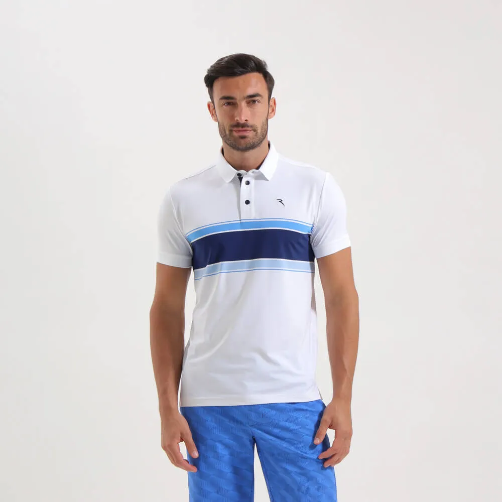 AGELONG | STRIPED SUNBLOCK POLO