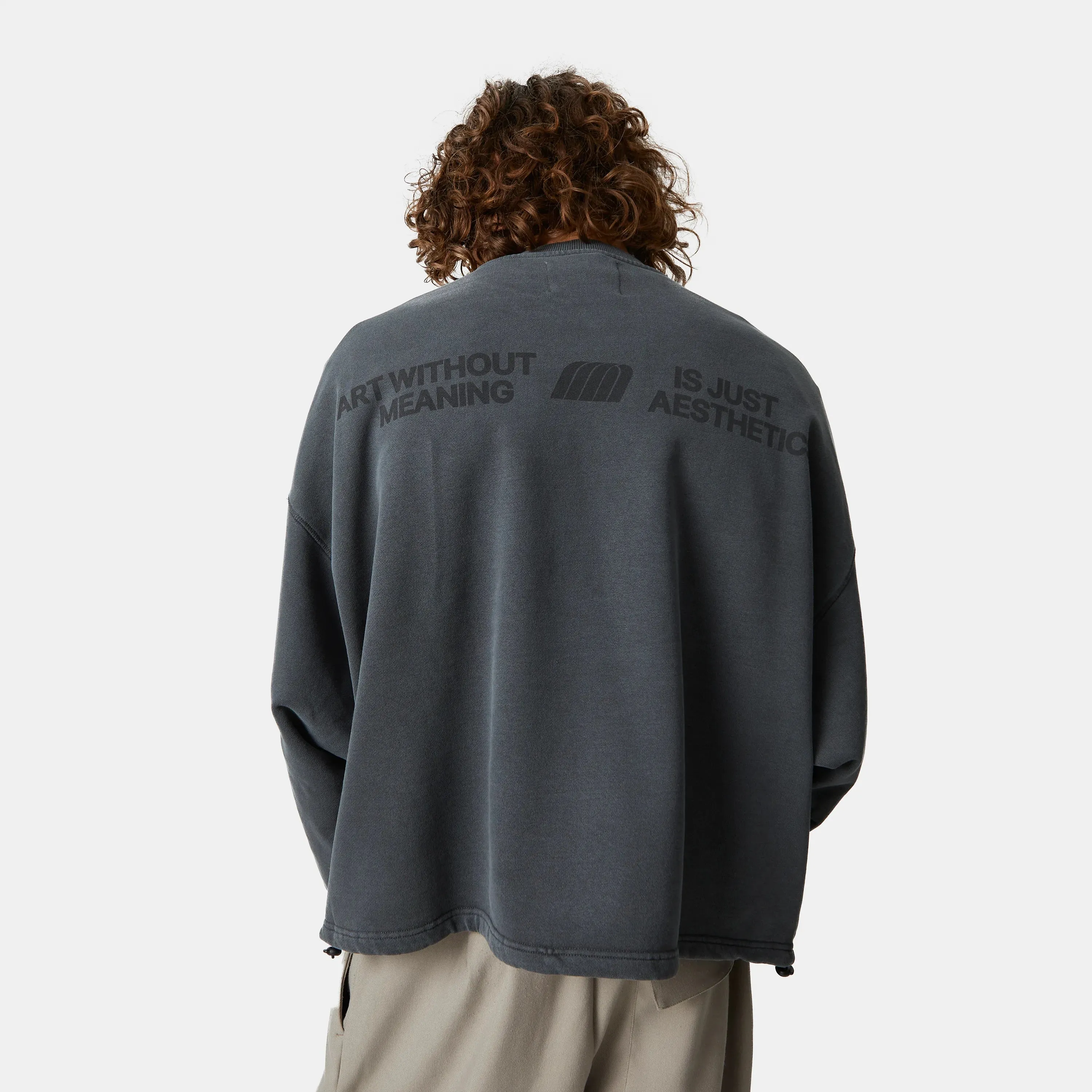 AGs Shadow Baggy Mockneck