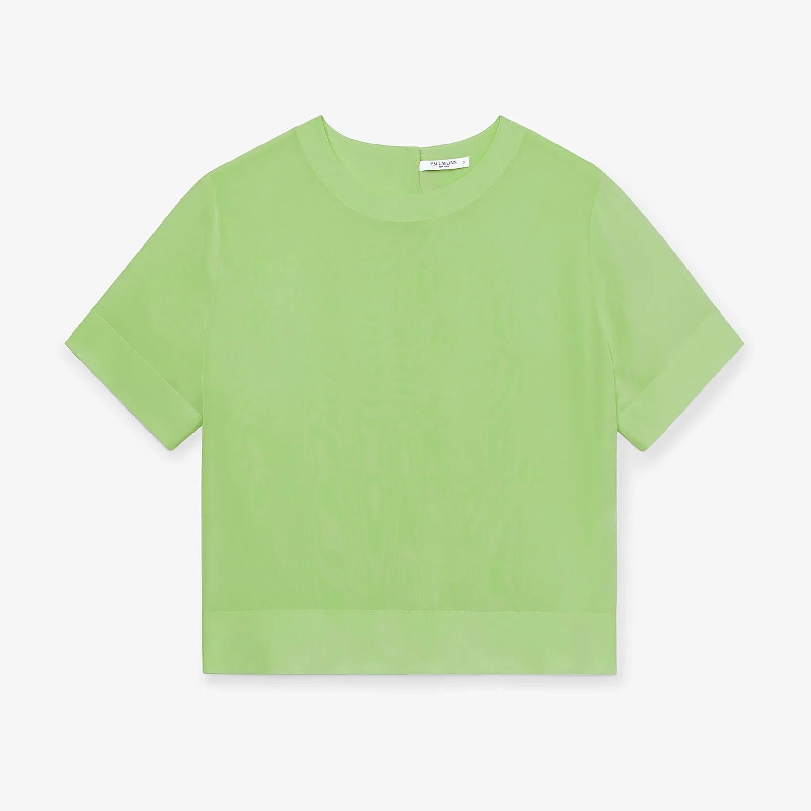 Annika Tee - Washable Silk :: Cactus