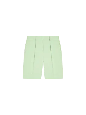 Archive Men's Cotton Tailored Shorts—pistachio