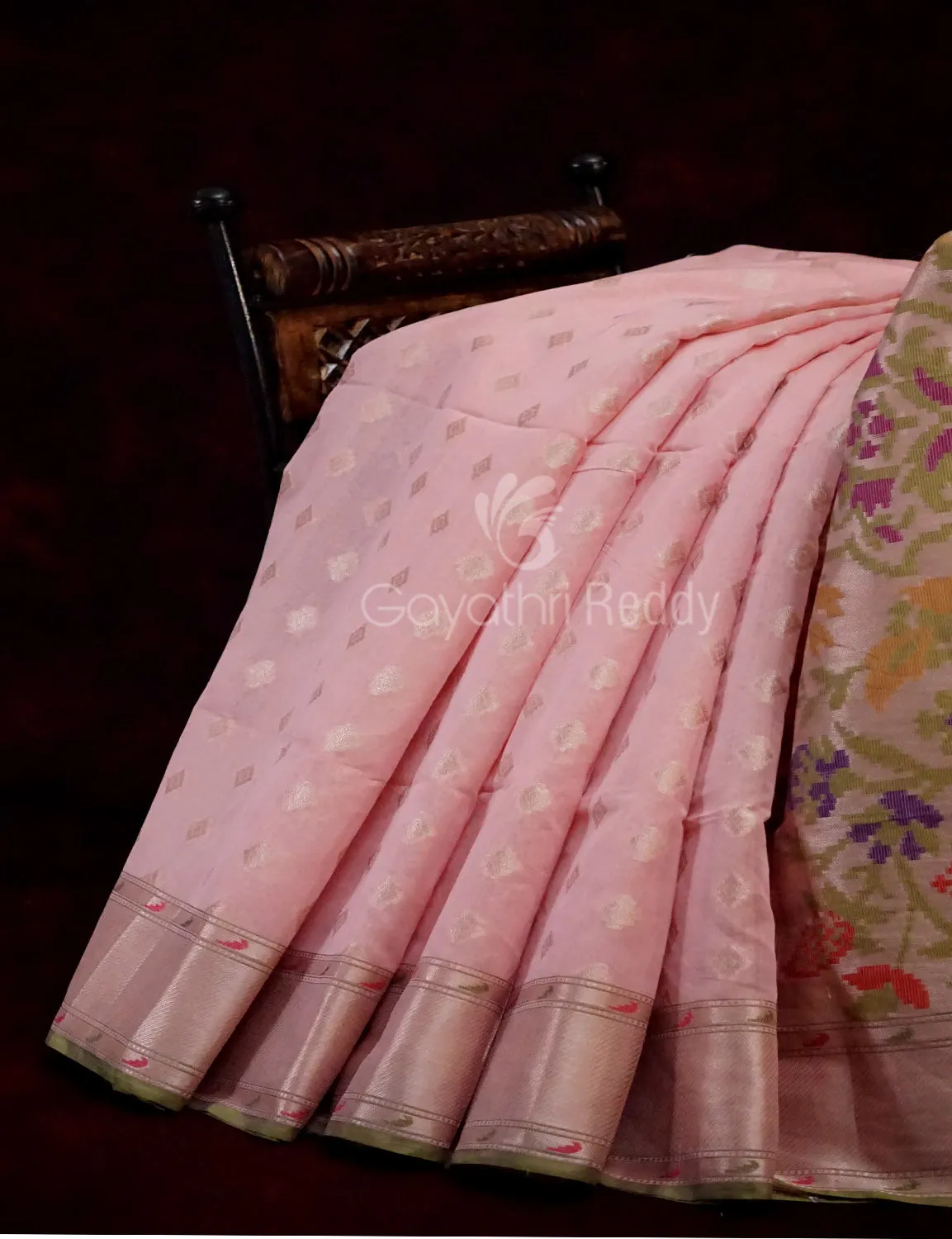 BANARAS CHANDERI SILK -BCS381