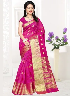 Banarasi Silk Saree- rani