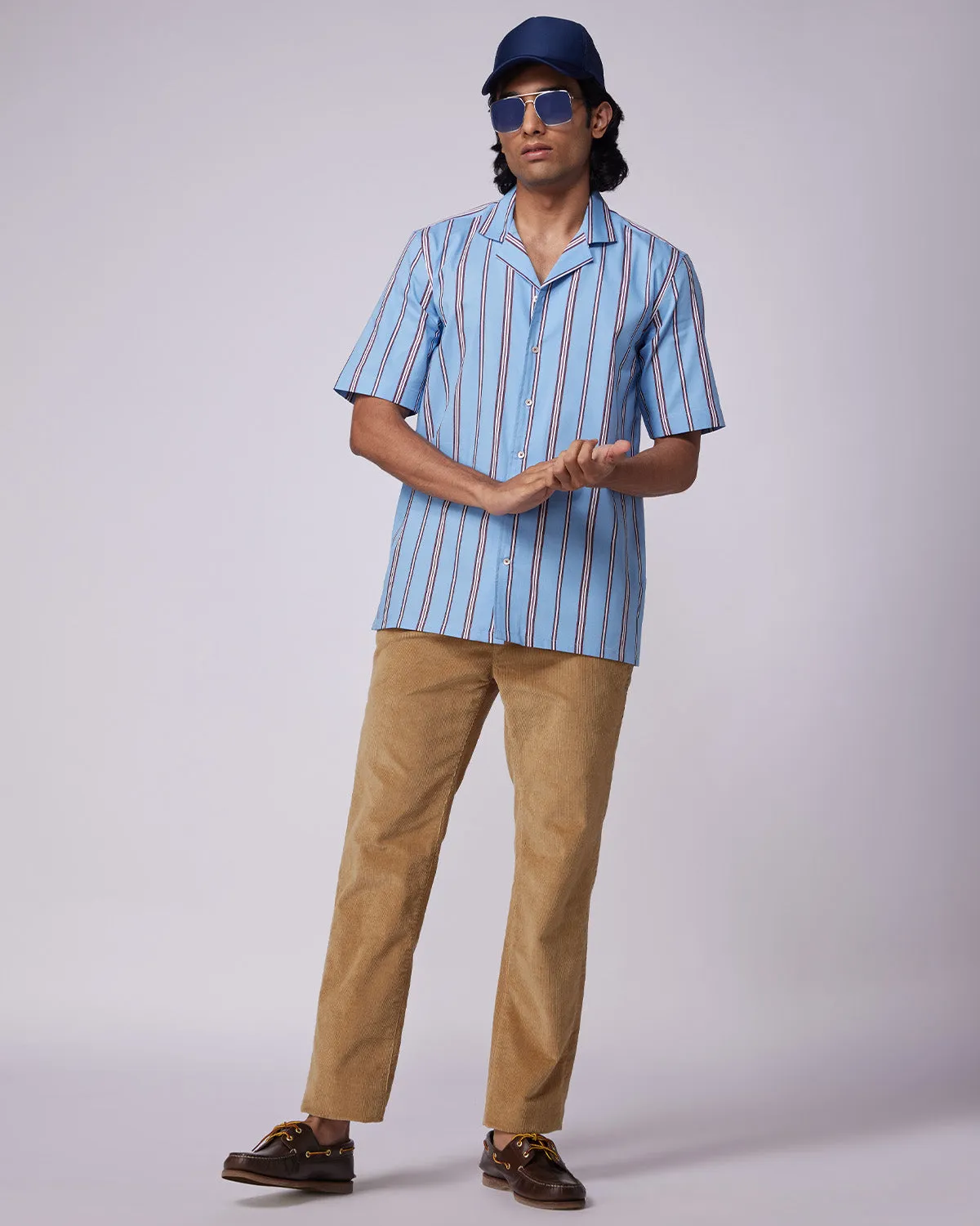 Banksia Stretch Striped Shirt