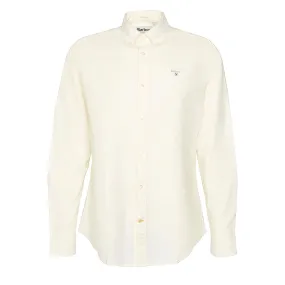 Barbour Oxford Tailored Long Sleeved Shirt Lemon