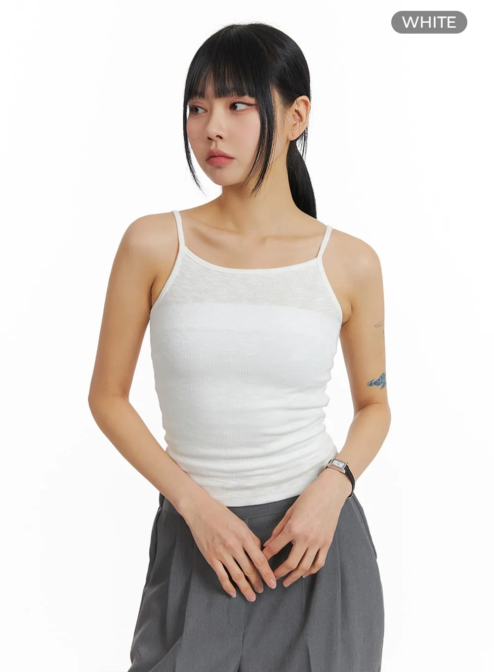 Basic Sleeveless Top IM414