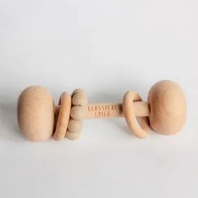 Beech & Silicone Rattle Linen