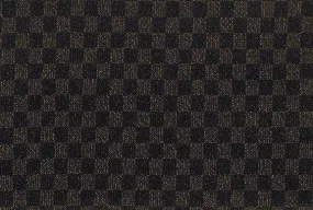 Black Semi Plain 93% Wool 7% Polyester (Ref-184010)