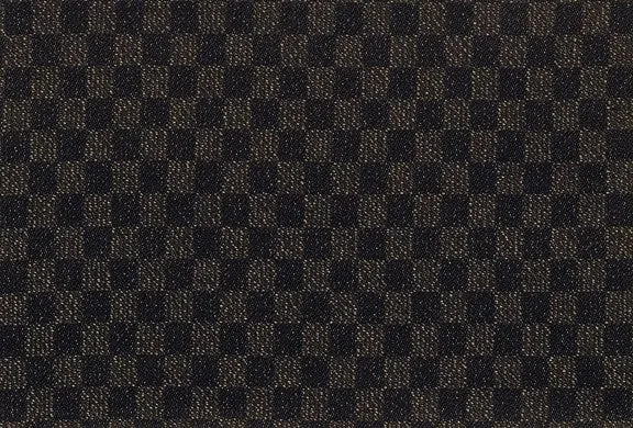 Black Semi Plain 93% Wool 7% Polyester (Ref-184010)