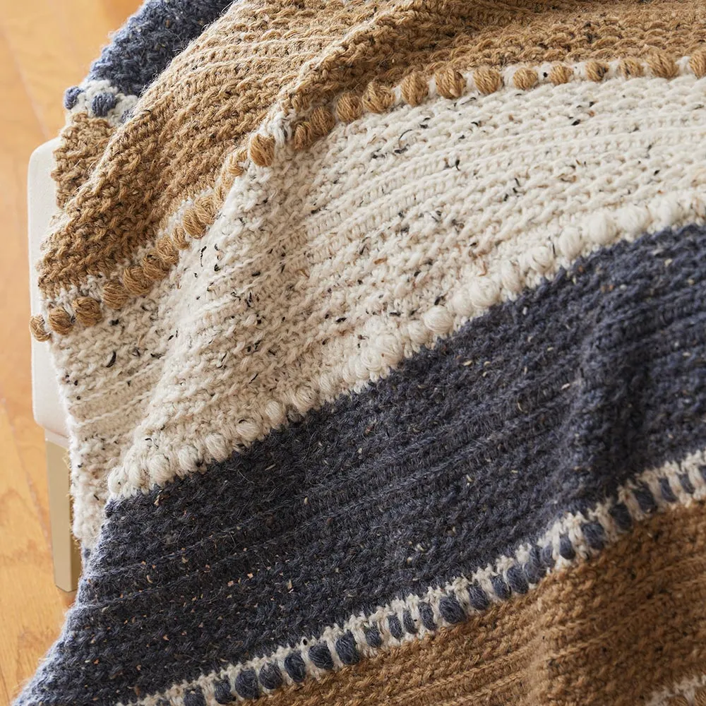 Boldly Striped Throw