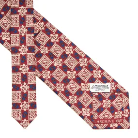 BORDEAUX SILK TIE