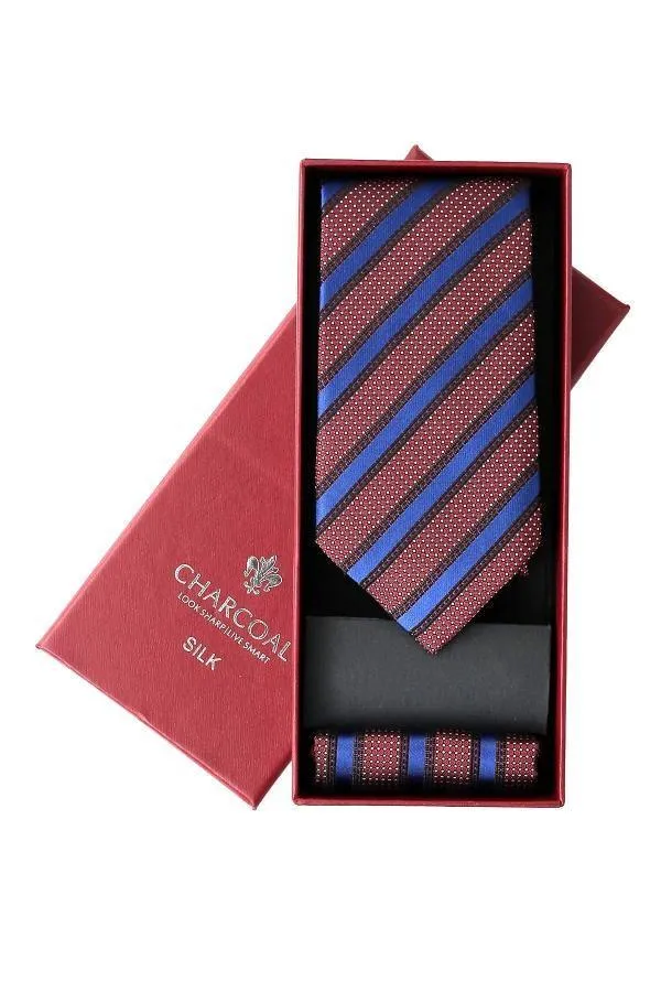 BOX SILK TIE SET