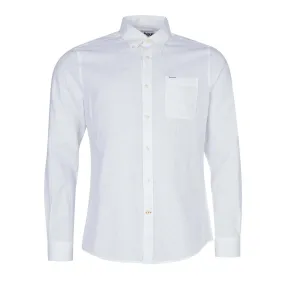 Camicia Uomo Barbour Nelson Tailored Bianco