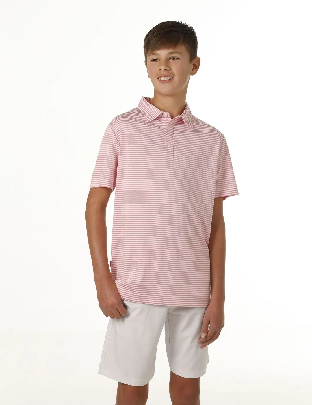 Carson Youth Boys' Striped Polo