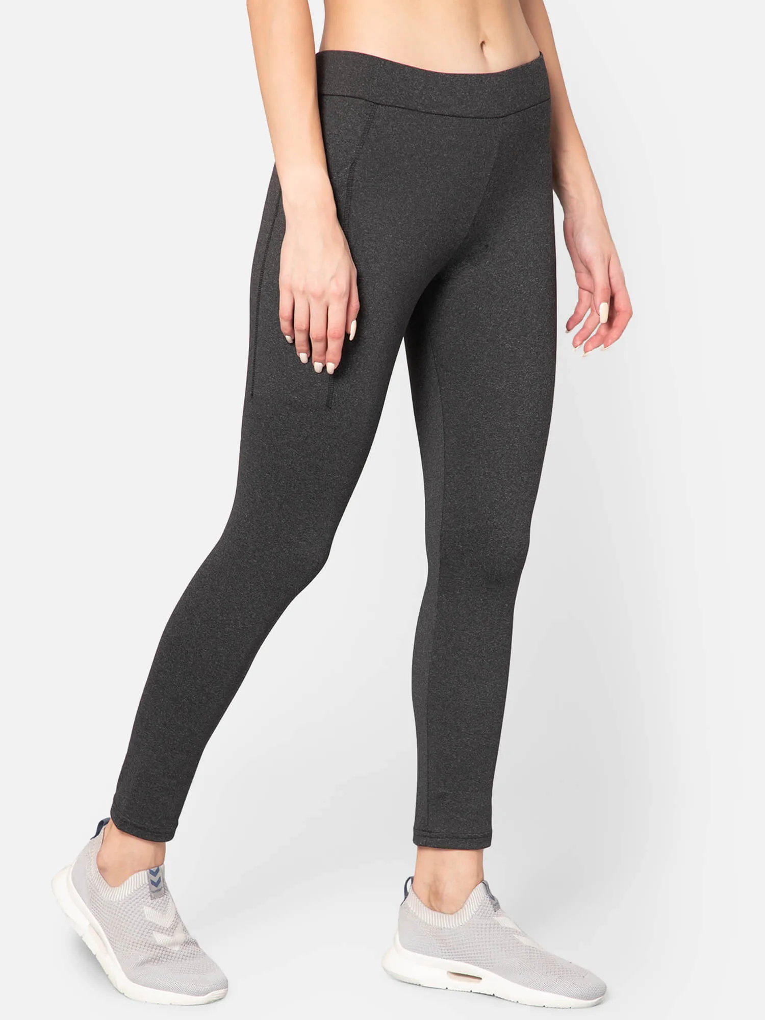 Clio Women Polyester Black Tight