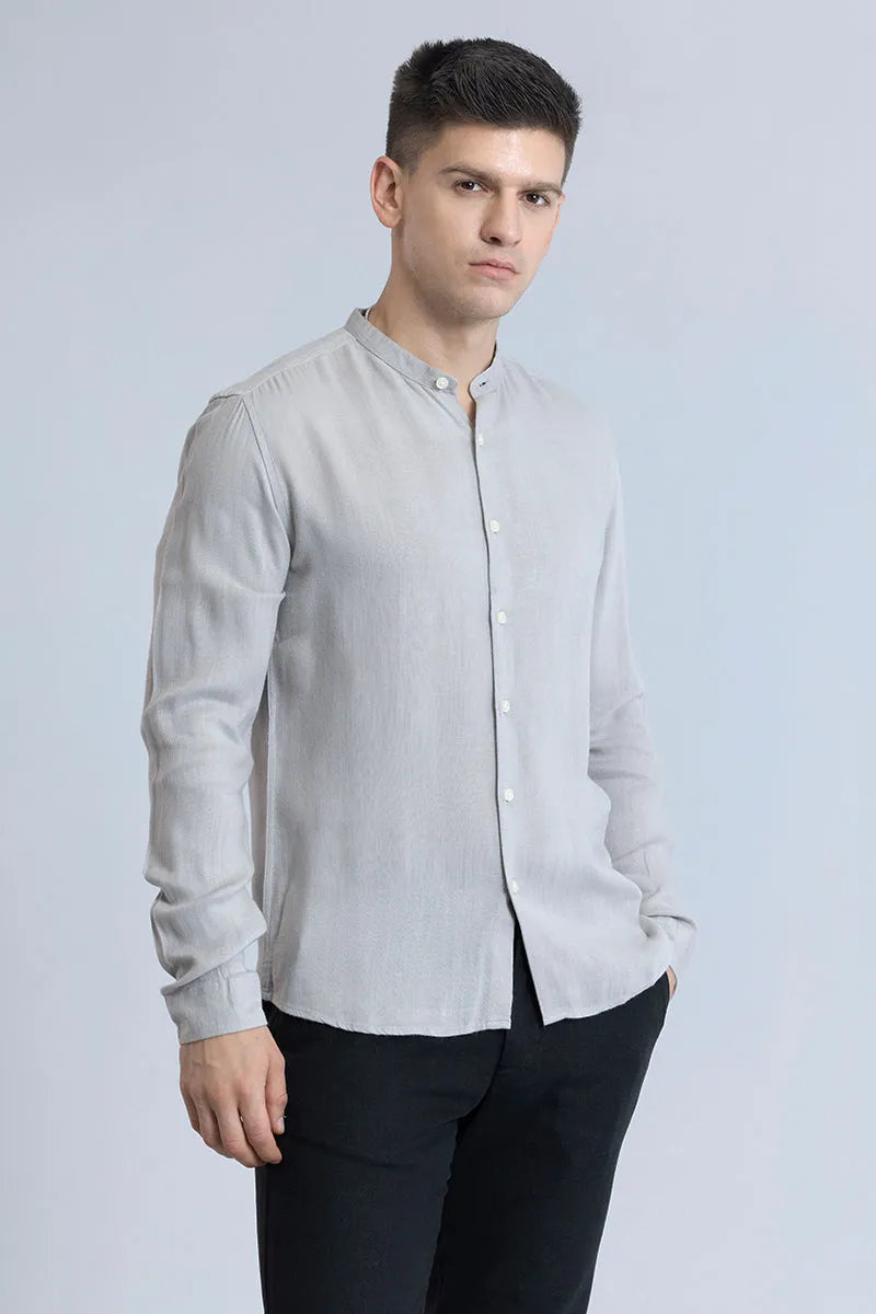 Coastal Linen Grey Shirt