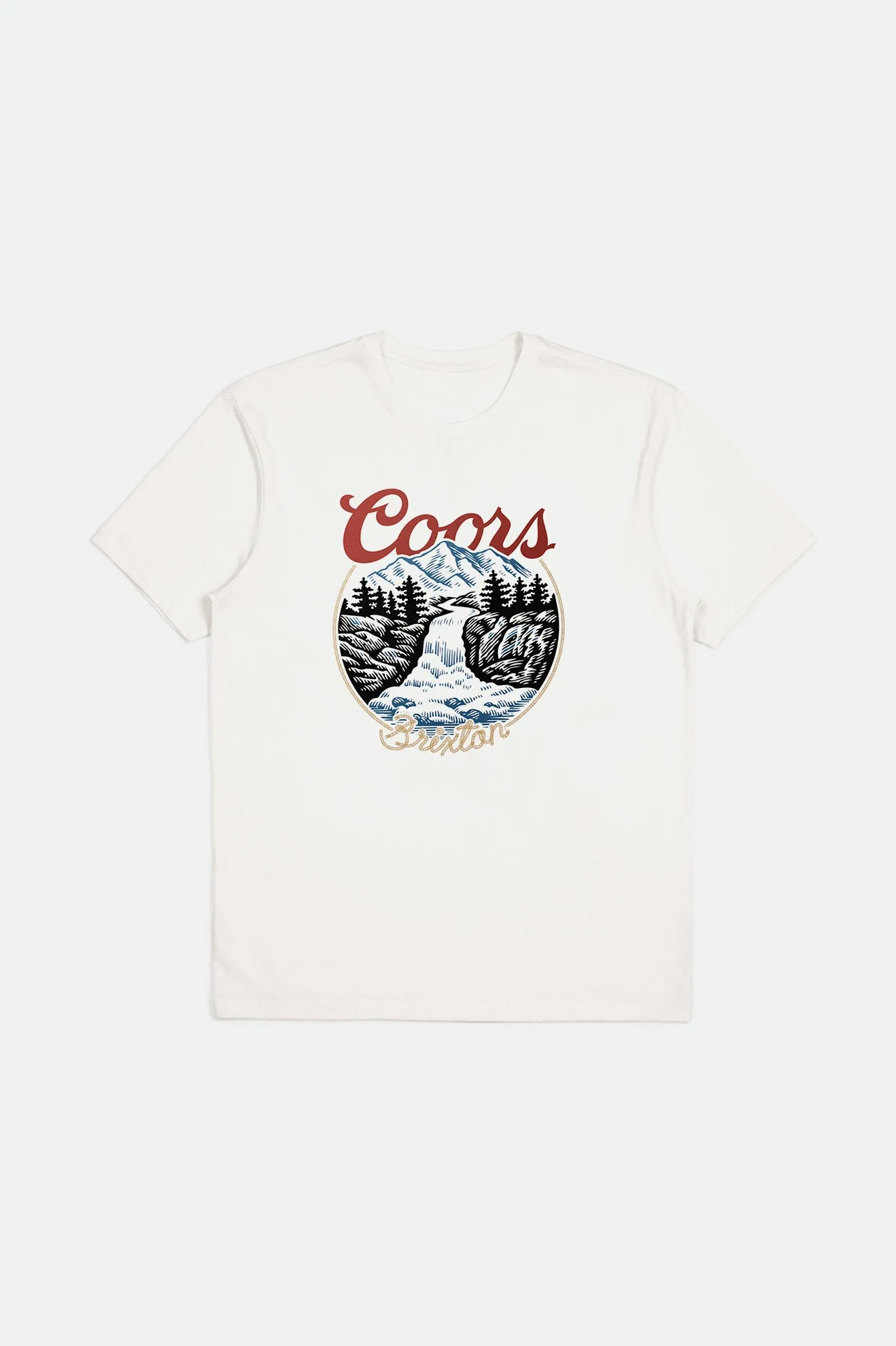 Coors Rocky S/S Tailored Tee  - Off White