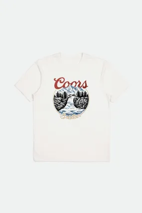 Coors Rocky S/S Tailored Tee  - Off White