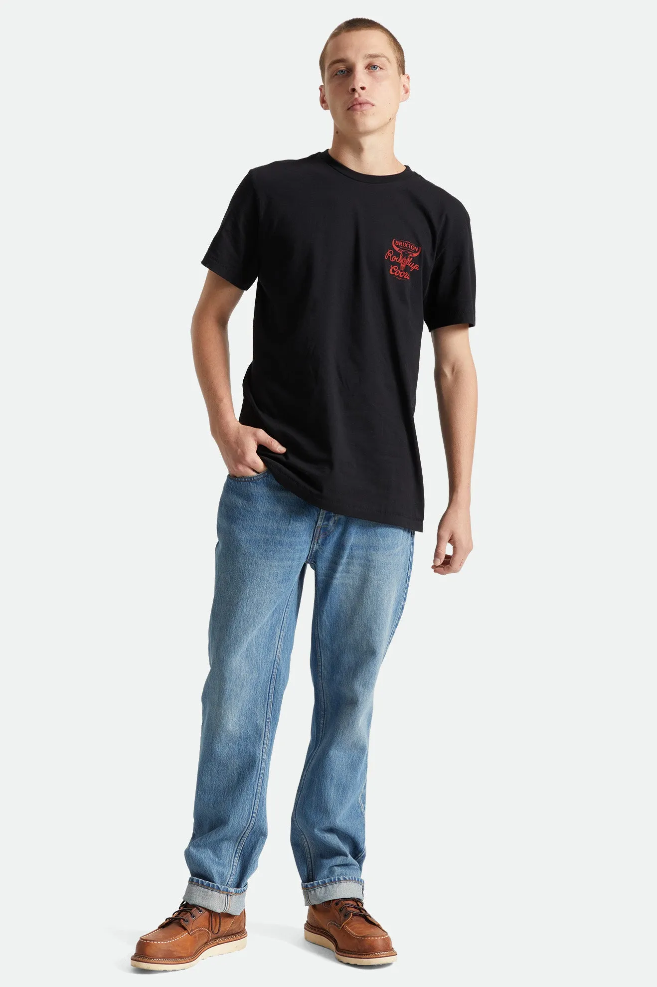 Coors Roundup S/S Tailored Tee - Black