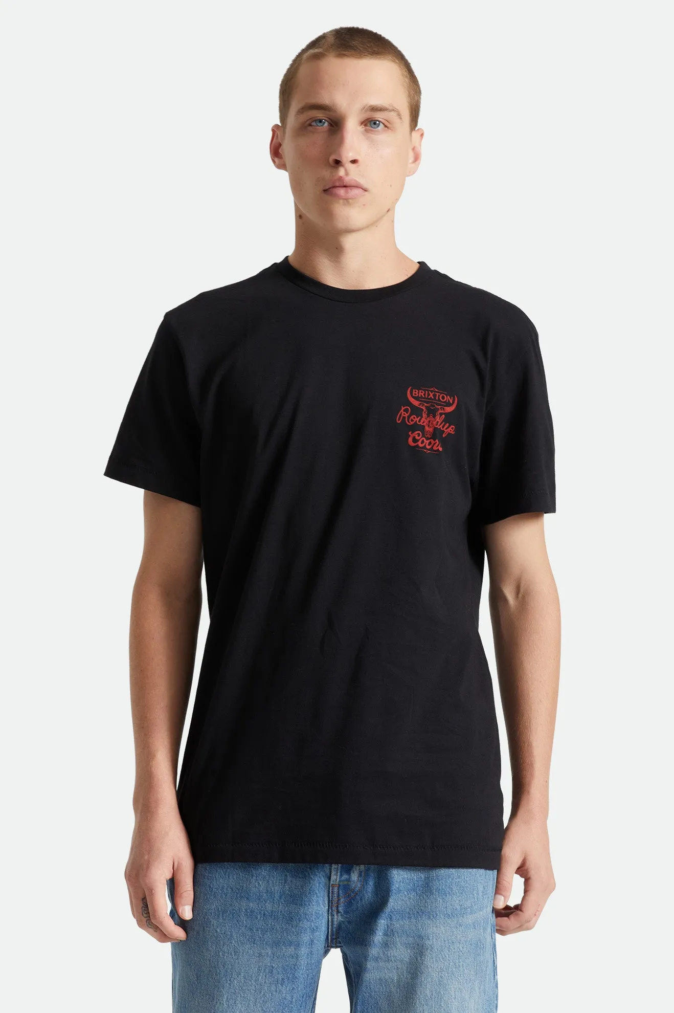 Coors Roundup S/S Tailored Tee - Black