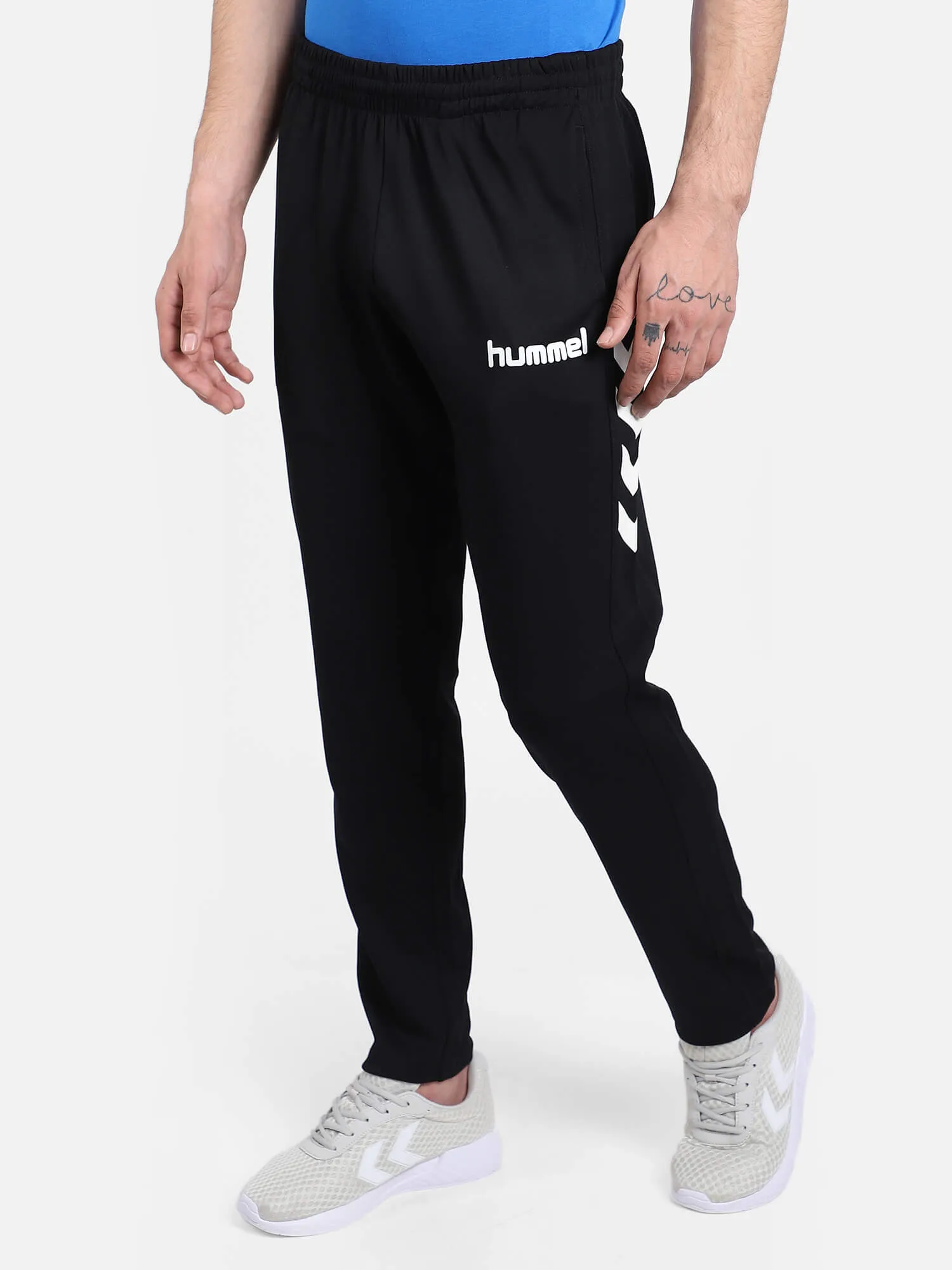 Core Men Polyester Black Training Pant