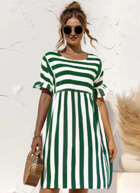 CUTE STRIPED DRESS