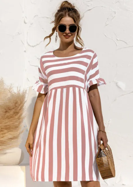 CUTE STRIPED DRESS