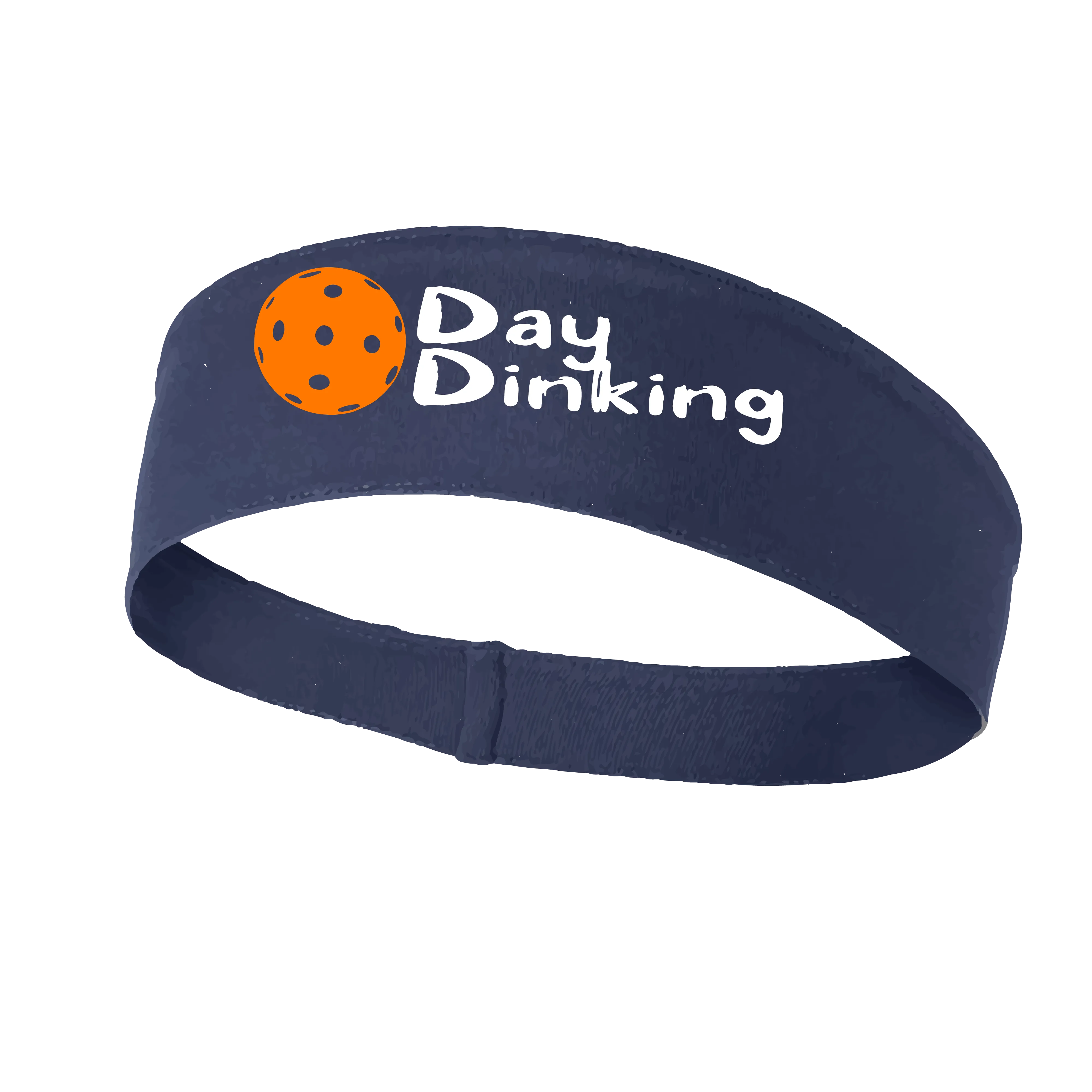 Day Dinking With Pickleballs (Customizable) | Pickleball Headband | 100% Polyester