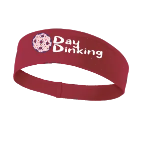 Day Dinking With Pickleballs (Customizable) | Pickleball Headband | 100% Polyester