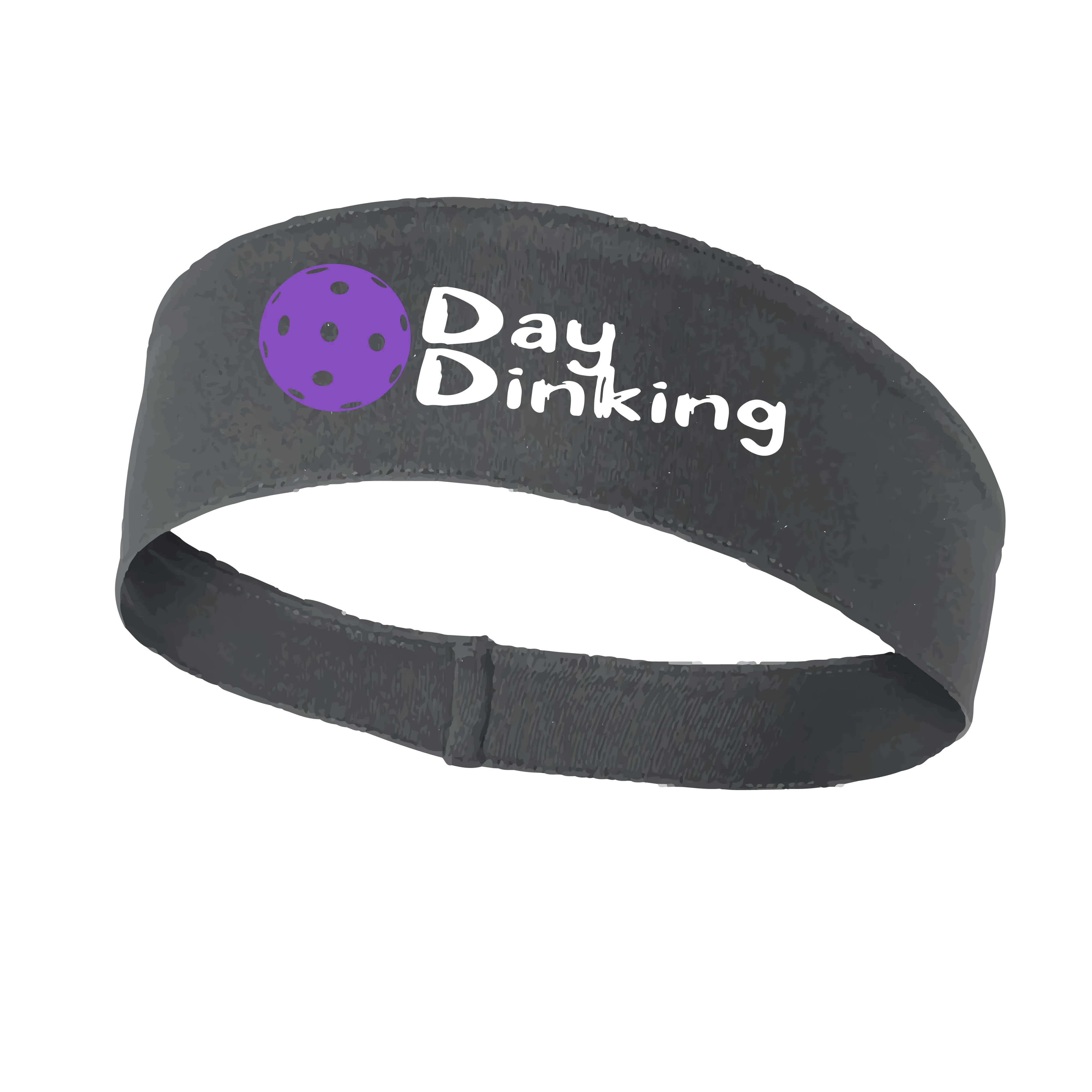 Day Dinking With Pickleballs (Customizable) | Pickleball Headband | 100% Polyester