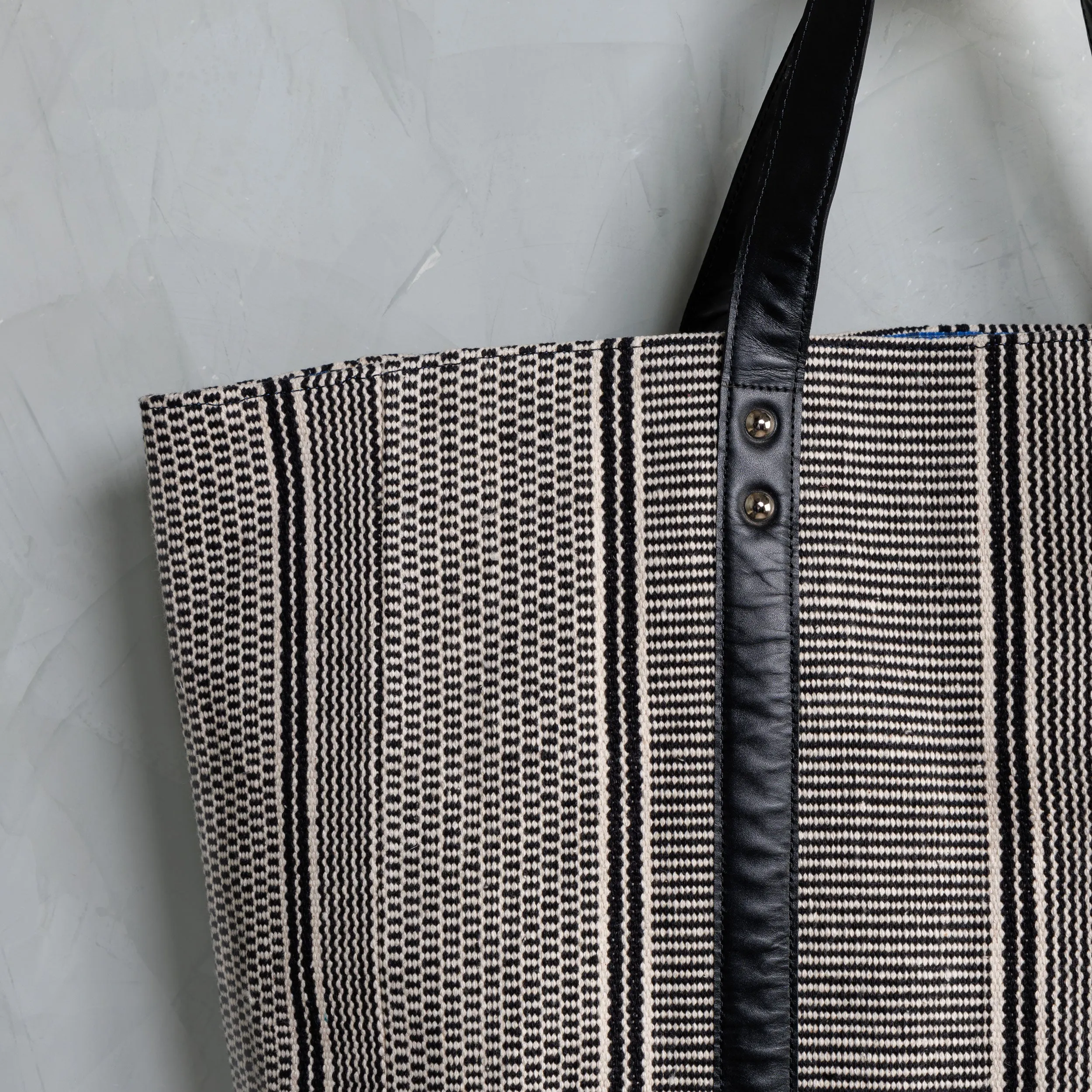 Dhurrie Striped Tote