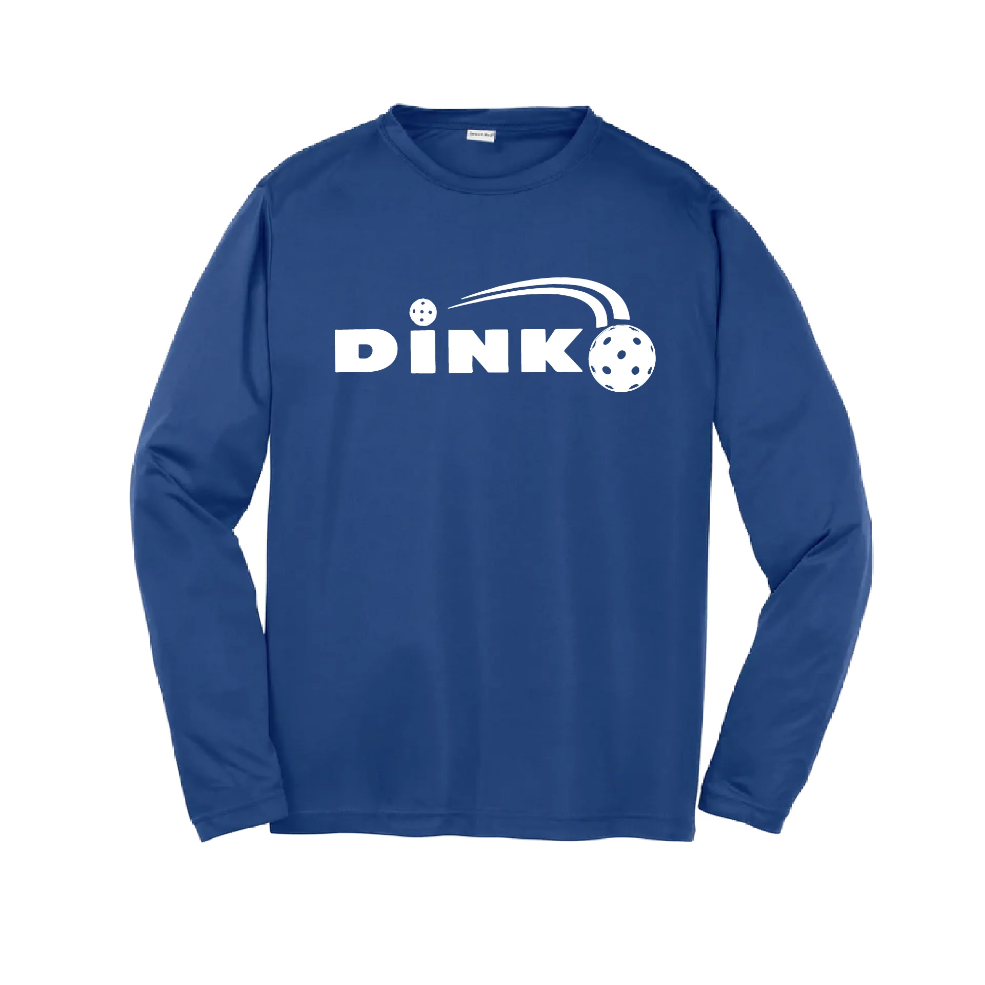 Dink Pickleball | Youth Long Sleeve Athletic Shirt | 100% Polyester