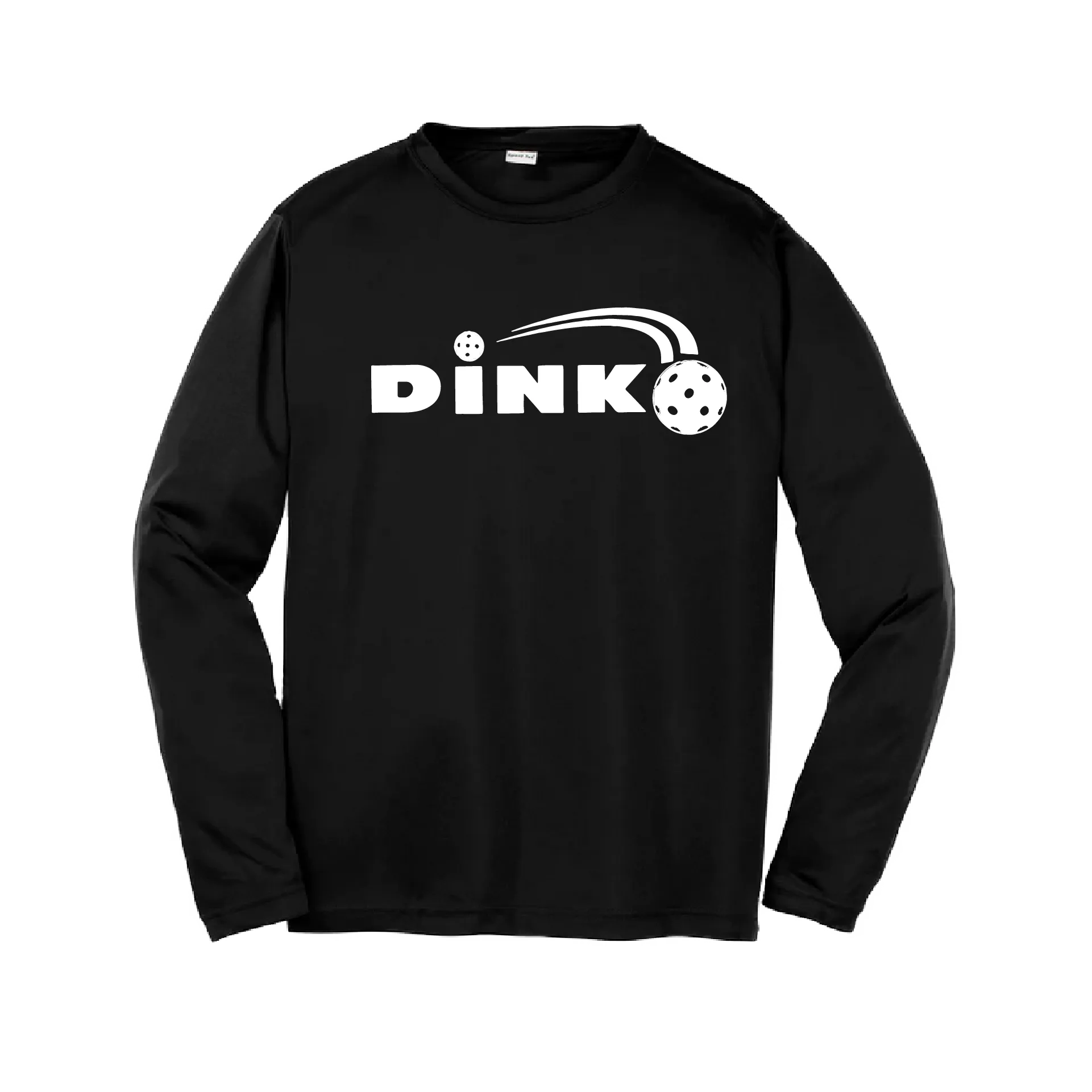 Dink Pickleball | Youth Long Sleeve Athletic Shirt | 100% Polyester