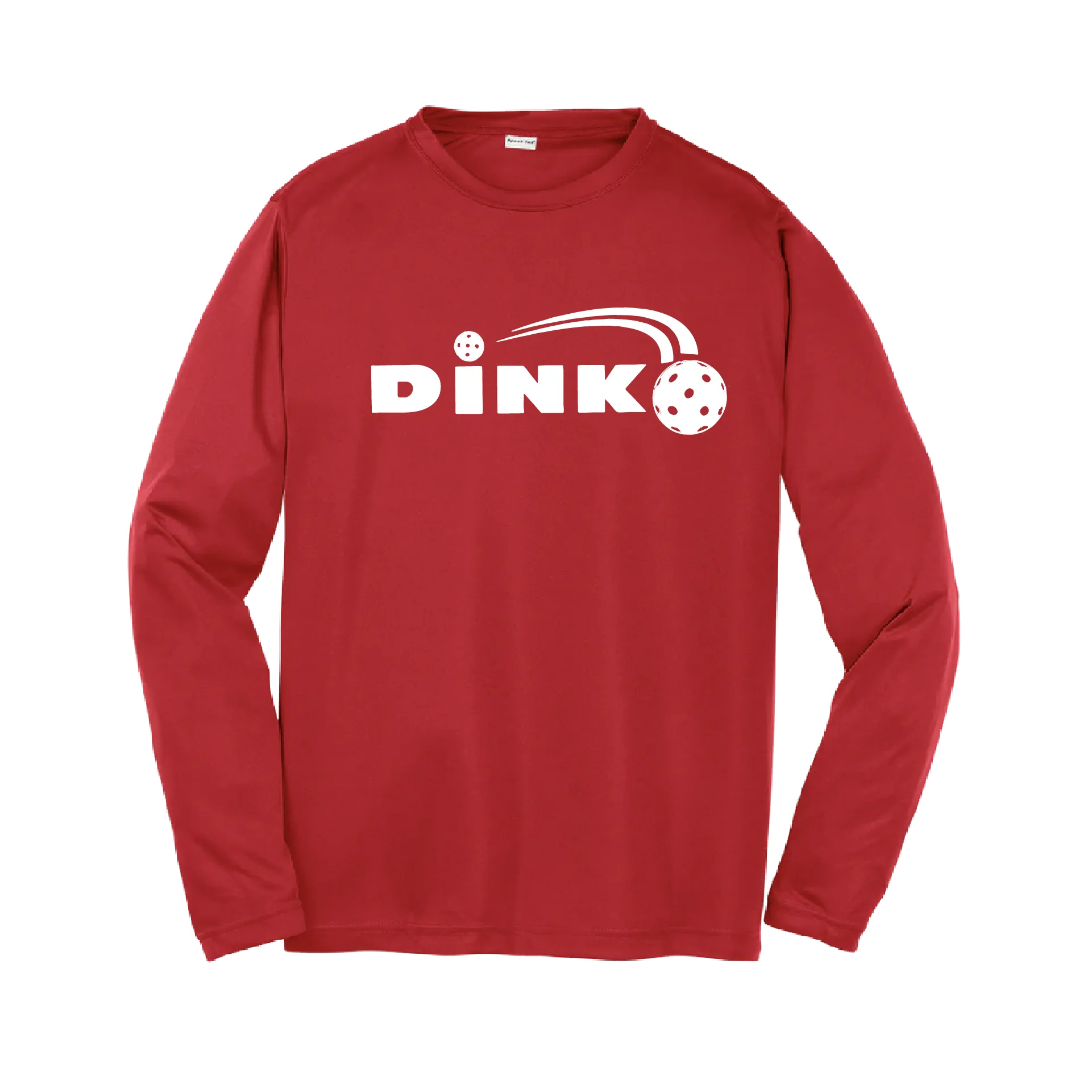 Dink Pickleball | Youth Long Sleeve Athletic Shirt | 100% Polyester