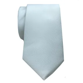 Dormeuil Textured Ivory Silk Tie