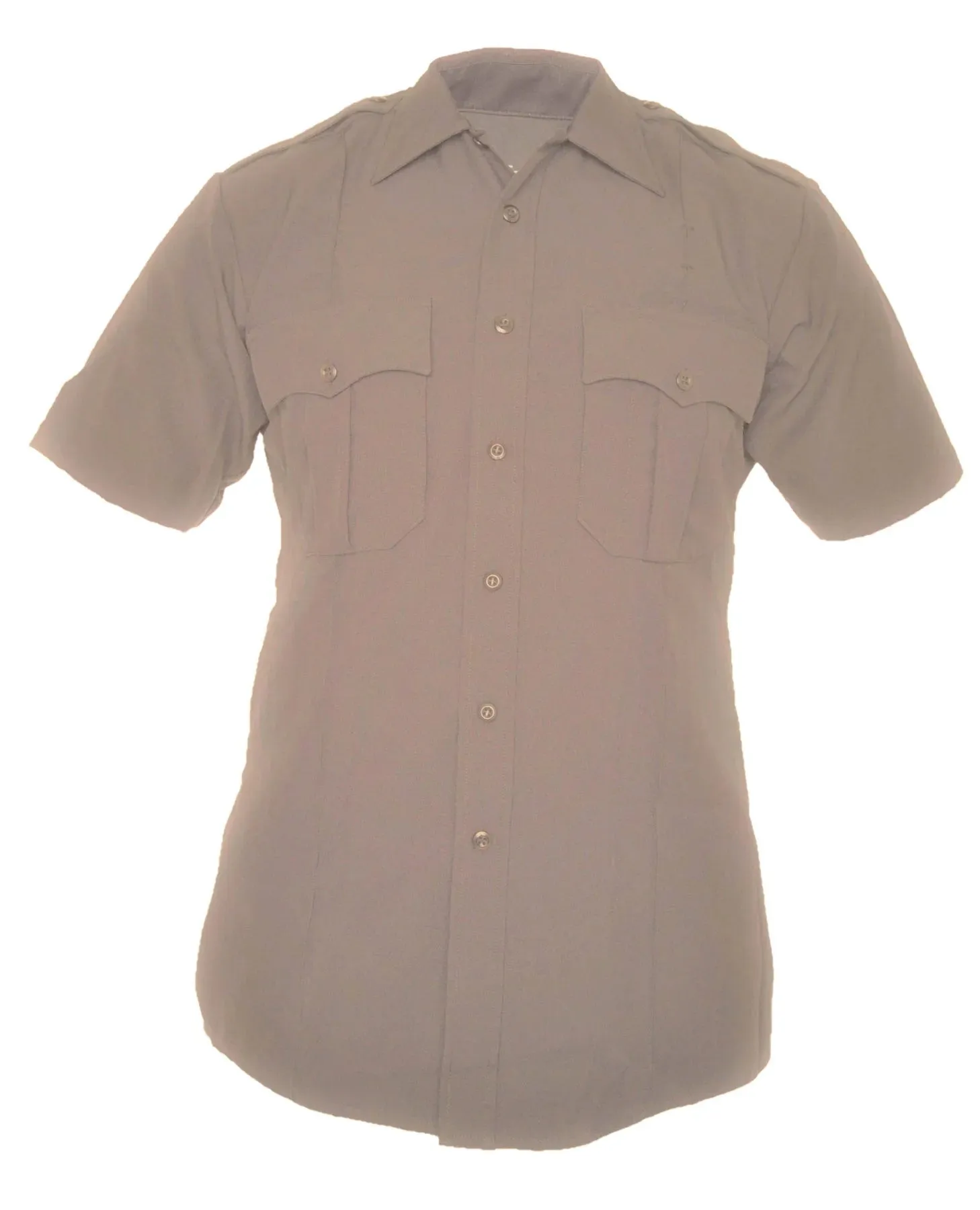 Elbeco TexTrop2 Zippered Short Sleeve Polyester Shirt