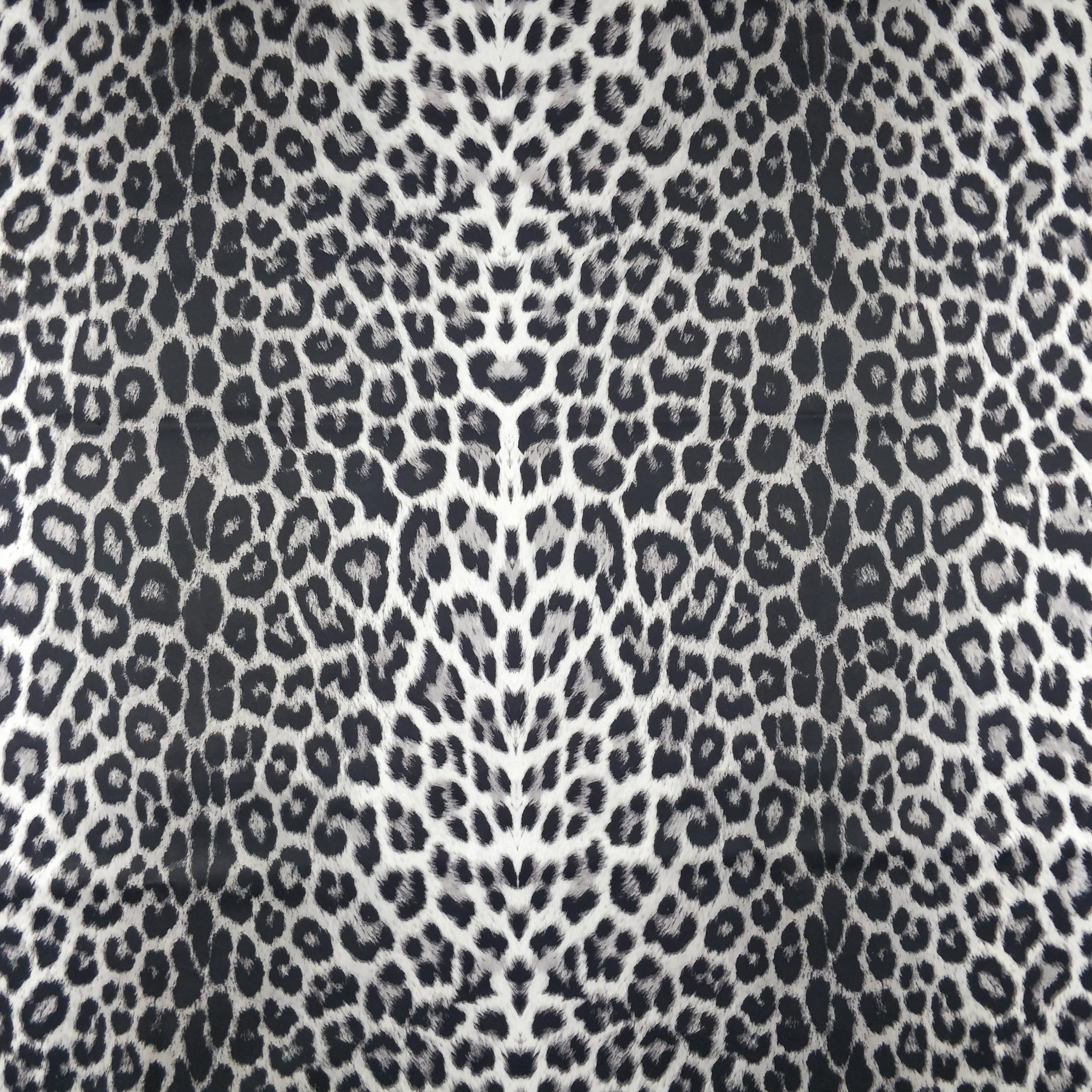 FS005 Leopard Print Scuba, Spun Polyester & Velvet Fabric