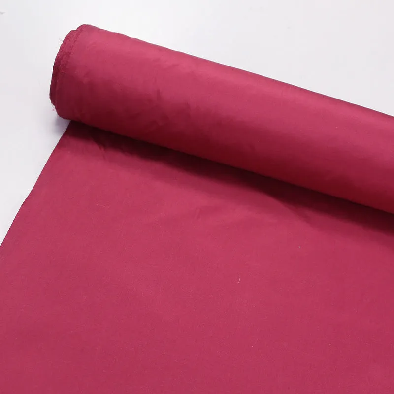 Furnishing Smooth Ottoman Silk - Burgundy