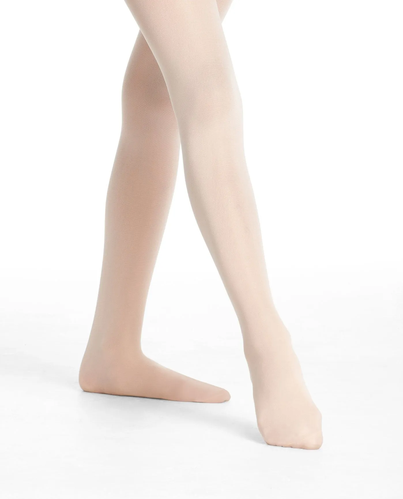 Girl's 703 Basic Footed Tight