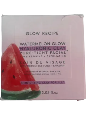 Glow Recipe Printed Watermelon Glow Hyaluronic Clay Pore-Tight Facial 60ml