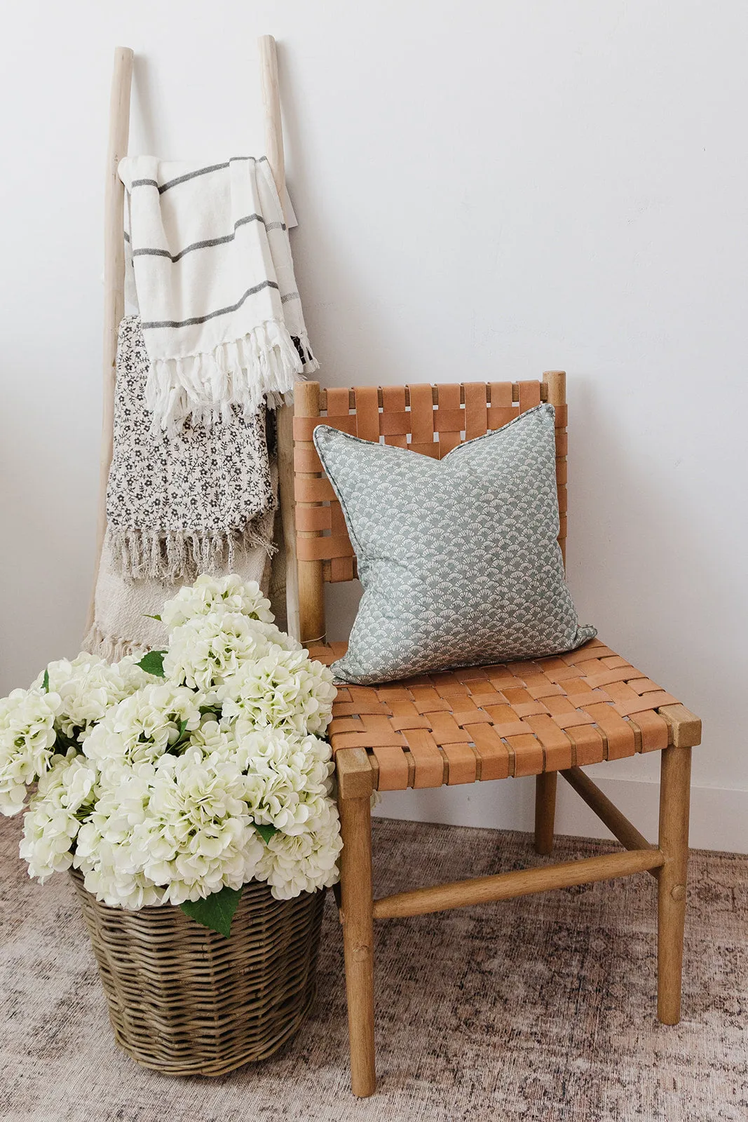 Hanami Linen Pillow