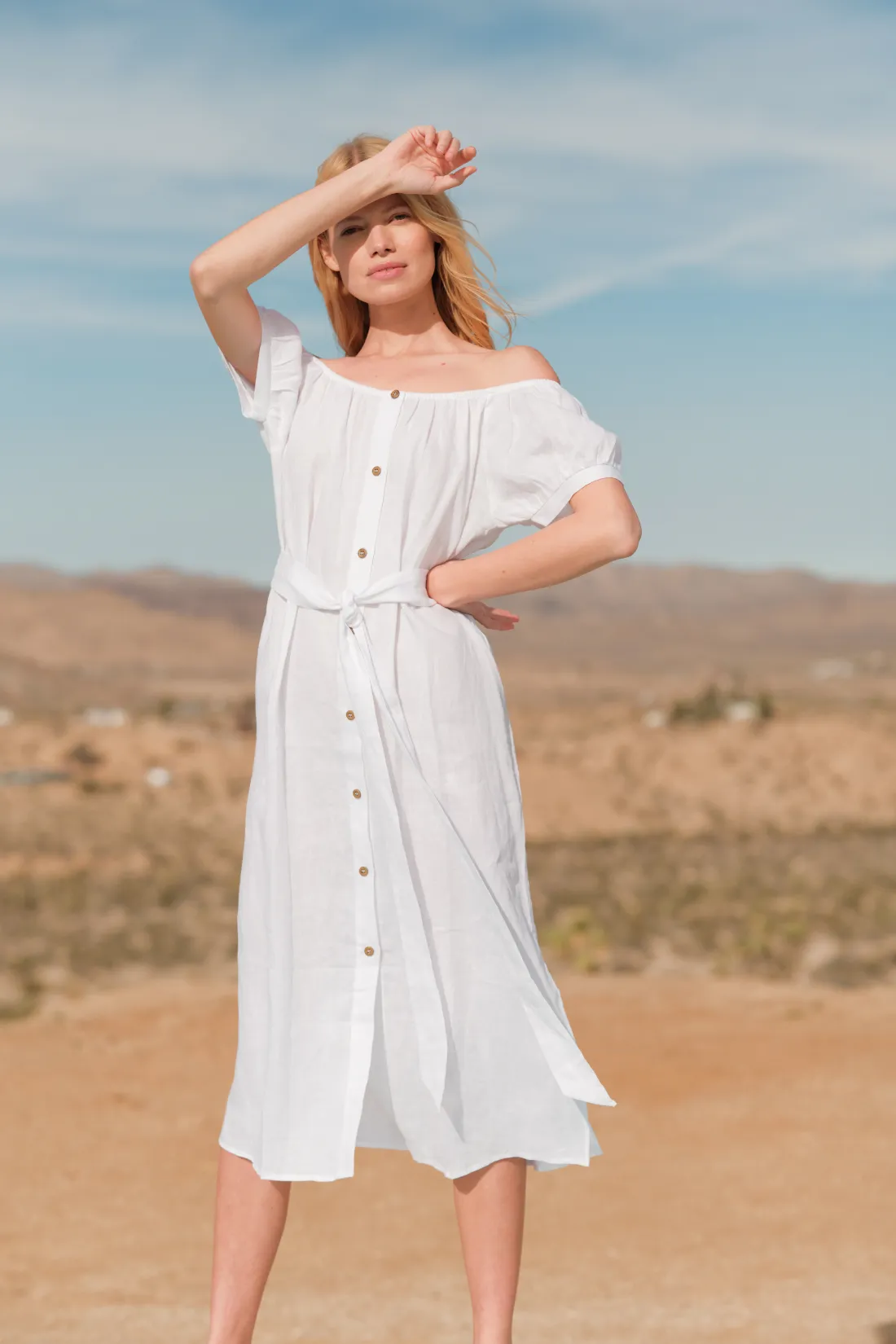 Harper Linen Dress