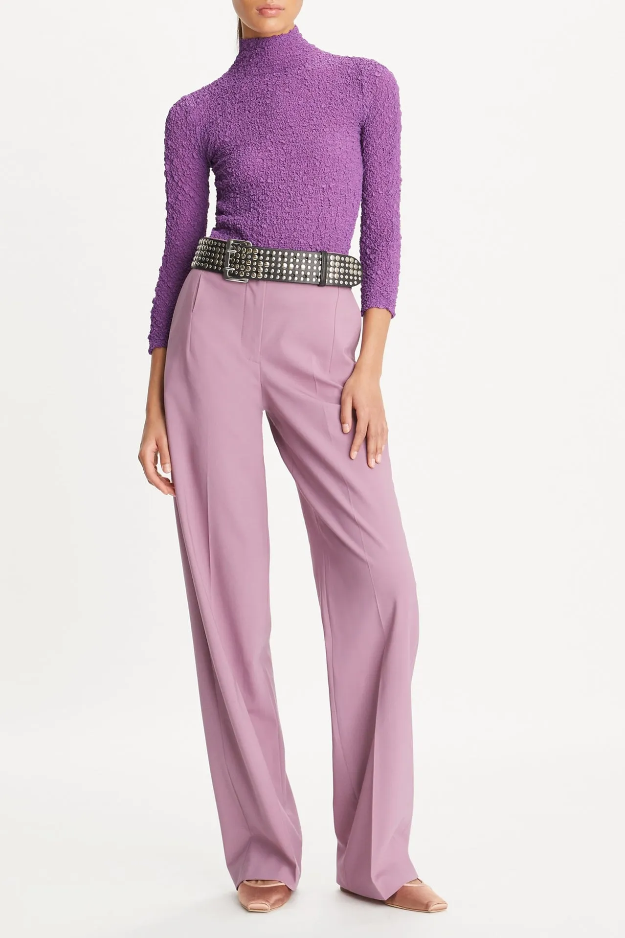 Hose Tailored in Mauve