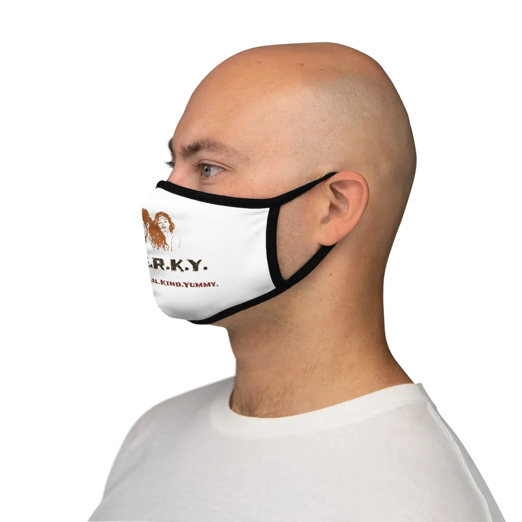 I'm P.E.R.K.Y.  II  Fitted Polyester Face Mask